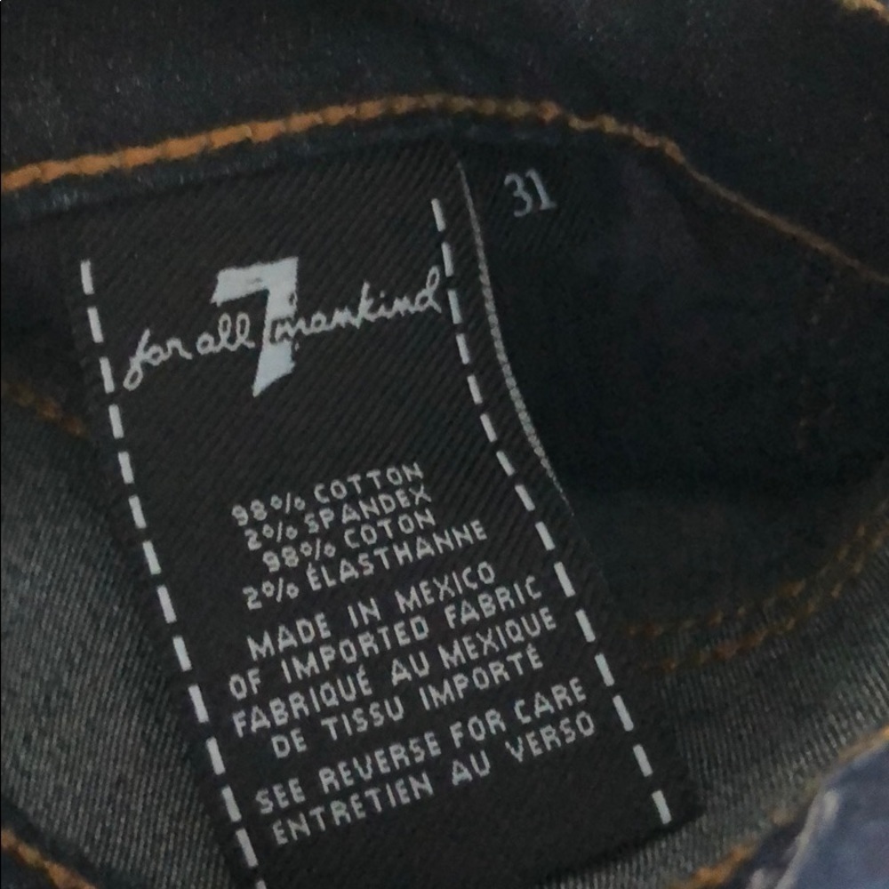 7 For All Mankind Cropped Gwenevere jeans - Picture 7 of 8